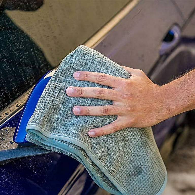 Chemical Guys Waffle Weave Gray Matter Microfiber Drying Towel Auto Car  Polish