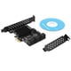 thumbnail image 2 of Sidaley Nueva tarjeta de expansión SATA PCI-E Ix 8 puertos SATA 3,0 placa de expansión con velocidad de transmisión 6Gpbs 88SE9215 compatible con Cables de computadora, 2 of 6