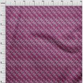 thumbnail image 3 of oneOone Cotton Poplin Fabric Ikat Style Kasuri Decor Fabric Printed BTY 42 Inch Wide, 3 of 4