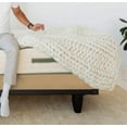 thumbnail image 3 of DNG Creations 1 Piece Box Spring Cover 100% Egyptian Cotton Wrap Around 4 Sides for Hotel & Home, Fits Box Springs up to 10 Inch Deep Pocket ( Solid Taupe - Twin XL ), 3 of 7