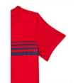 thumbnail image 3 of Wonder Nation Toddler Boys Short Sleeve Chest Stripe T-Shirt, Sizes 18M-5T, 3 of 3
