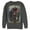 Charcoal Heather, variant on Men's Justice League Hero Artistic Poster Sweatshirt Athletic Heather Medium