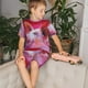 thumbnail image 3 of Balery Pig Conjunto de Pijama Infantil de Manga Corta con Estampado – Ropa de Dormir de Algodón Suave-Large, 3 of 4