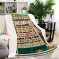 thumbnail image 5 of Ultra Soft Camping Bus Throw Blankets Retro Bus Camper Decor Sherpa Blanket Lightweight Warm Camping Blanket Suitable for Sofa Couch Bed, 5 of 7
