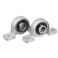 thumbnail image 2 of 4 piezas KP08 8mm de diámetro aleación de zinc bloque de almohada con rodamientos de inserción montados en el interior, 2 of 6