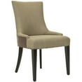 thumbnail image 3 of SAFAVIEH Becca 19''H Fabric & Faux Leather Dining Chair Antique Gold, 3 of 9