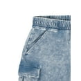 thumbnail image 5 of Wonder Nation Boys Cargo Denim Shorts, Sizes 4-18, 5 of 6