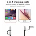 thumbnail image 3 of Cargador de coche tipo C-2.4a, cargador de coche Lightning, cargador de coche Power Drive con cable certificado, 3 of 5