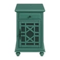 thumbnail image 6 of Martin Svensson Home Elegant Chairside Table with Power, Antique Teal, 6 of 7