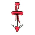 thumbnail image 1 of Trajes de baño de una pieza para mujer Traje de baño con estampado diario para mujer Traje de baño conservador de cuerpo unido Conjunto de dos piezas con falda de playa estampada, 1 of 3