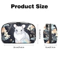 thumbnail image 5 of Animal Hard Drive Bag Travel Organizer Phone Charger Organizer Small Electronics Travel Organizer Waterproof Oxford Fabric 5.9x9.44x3.14 in, 5 of 6