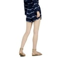 thumbnail image 3 of INC Womens Navy Pocketed Sheer Pull On Elastic Waist Vented Hem Tie Dye High Waist Shorts XL, 3 of 3