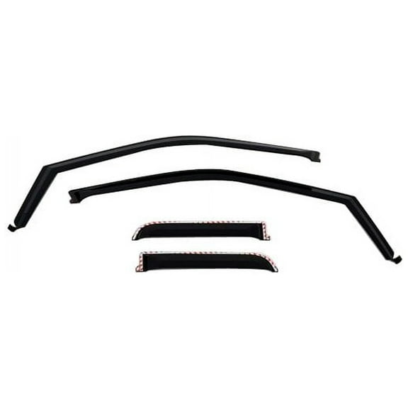 Putco 580067 Window Visor, Smoke In-Channel Mount Type Fits select: 2019 FORD F150 SUPERCREW, 2016-2018 FORD F150