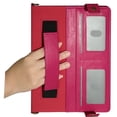thumbnail image 5 of Allytech iPad Mini 5 Case 2019, iPad mini 4 /mini 3/ mini 2/ mini 1 Case, PU Leather Kickstand Smart Sleeves Auto Sleep Wake Detachable Shoulder Strap Cover with Cards Pocket & Hand Strap, Rose, 5 of 9