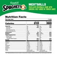 thumbnail image 6 of SpaghettiOs Canned Pasta with Meatballs, 15.6 oz Can, 6 of 13