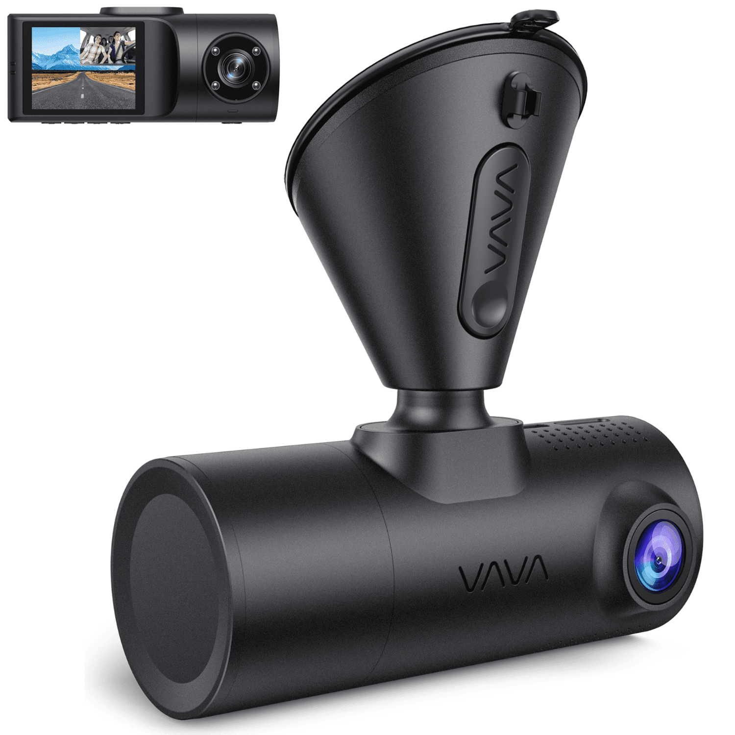 Loop Recording Dashboard Camera Recorder with Parking Mode G-Sensor 3840X2140@30Fps Wi-Fi Car Dash Camera with Sony Night Vision Sensor VAV 4K Dash Cam 