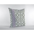 thumbnail image 3 of Bird Maze Indoor/Outdoor Pillow with Removable Cover in White16x16, 3 of 5