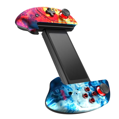 ipega PG-9083B BT Gamepad Wireless Retractable Game Controller Compatible with iOS(iOS11-13.3) Android Smartphone Tablet PC