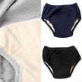 thumbnail image 2 of Huhudde Reusable Incontinences Panties For Women Men Absorbent Cotton Underwear Cloth Diaper Pants Leakproof Underpants Briefs, 2 of 13
