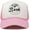 My Last Bash (Light Pink/White), variant on Foam Trucker Party Hat - Smashed in Nash (Black/White)