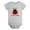 Gray, variant on iDzn Little Bug Funny Rompers For Babies, Newborn Baby Unisex Bodysuits, Infant Jumpsuits, Toddler 0-24 Months Kids One-Piece Oufits