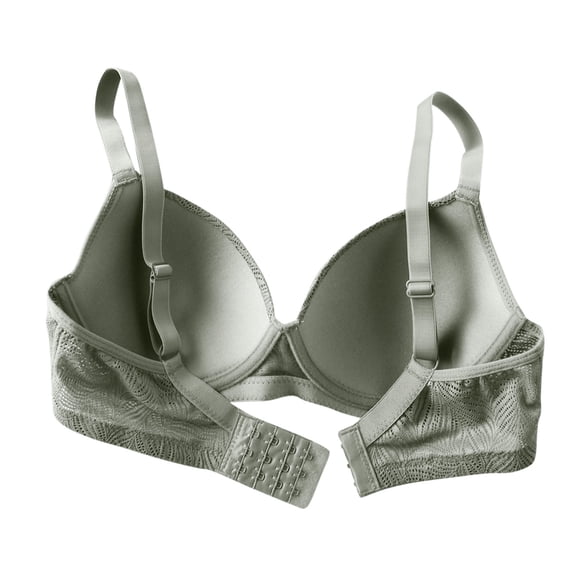 Kukoosong Underwire Bras for Women Fashion Women's Solid Color Backless Seamless Push-Up U-Shaped Beautiful Back Underwear Everyday Bras, Sizes L