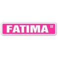 thumbnail image 1 of SignMission SS-FATIMA Panneau de Rue pour Chambre d'Enfants 4 x 18 Po. - Fatima, 1 of 5