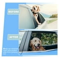 thumbnail image 3 of Unique Bargains 120x70cm Universal Car Window Pet Gate Puppy Ventilation Grille Mesh Vent Guard Black for Pet Travel, 3 of 6