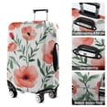 thumbnail image 5 of Pioneer Flower Floral Print Pattern Luggage Cover Fashion Suitcase Cover Baggage Covers Fit 25-28 Inch Luggage (Go Travel), 5 of 5