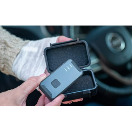 Lightning GPS GL300 Discreet 4G Cellular Micro Real-Time Portable GPS Tracker for Vehicles, Cars, Teens, Kids, Elderly, Equipment, Valuables