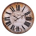 thumbnail image 1 of Truu Design Grande Horloge Murale Décorative Vintage, 1 of 3