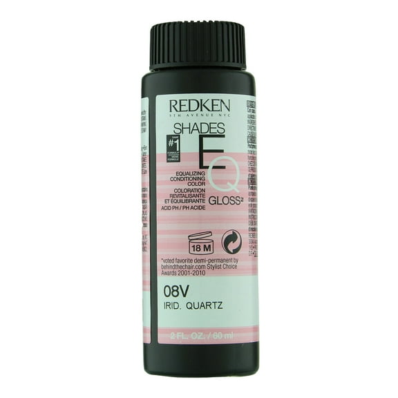 Redken Shades Eq Hair Color Gloss 08V - Irid. Quartz, 2 Oz