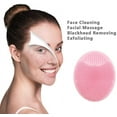 thumbnail image 3 of GIXUSIL 9PCS Silicone Facial Cleansing Brush,Super Soft Face Scrub Clean Brush, Acne Blackheads Removing Handheld Face Scrubber ,for Sensitive, Delicate, Dry Skin -（Random color）, 3 of 7