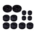 thumbnail image 1 of 12 piezas de arandelas de fieltro para platillos, accesorios, embrague de hi-hat resistente al desgaste y a la oxidación negro, 1 of 9