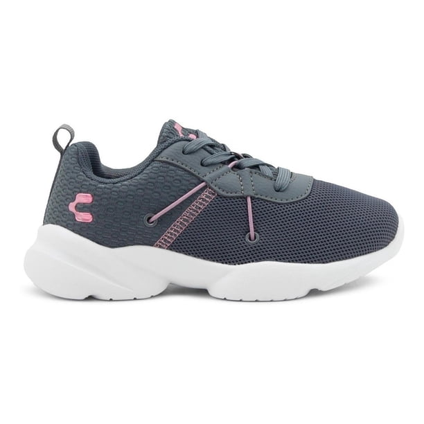 Tenis Charly Kids Niña Deportivo Running Gris/morado 15-21 gris 18