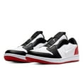 thumbnail image 3 of Women's Jordan 1 Retro Slip "Black Toe" Wht/Wht-Gym Red-Blk (AV3918 200) - 6.5, 3 of 5