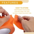 thumbnail image 7 of Unique Bargains Universal Painters Tape - DIY Car Auto Paint for Masking Tape No Residue - Crepe Paper Orange-2 Inches x 54.7 Yards, 7 of 7