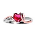 thumbnail image 1 of Anillo de cobre hueco completo de la moda del agua en forma de anillo de la gota, 1 of 2