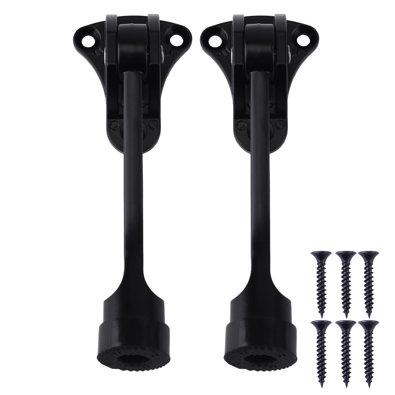 NUOLUX Door Stop Mount Kickdown Wall Doorstop Stopper Stop Stops Metal