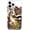 Tiger Dragon, variant on for iPhone 14 Pro Case, Cute Floral Dinosaur Style Fun Flower Animal Design Transparent Soft TPU Protective Clear Case 6.1 inch (Floral Dinosaurs)