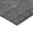 thumbnail image 4 of Addison Rugs Chantille Indoor/Outdoor Transitional Lines Charcoal Washable Rectangle Rug, 8' x 10', 4 of 6