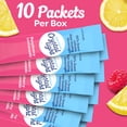 thumbnail image 6 of Crystal Light Drink Mix, 10 Packets, for Convenient On-the-Go Flavorful Hydration, Raspberry Lemonade artificial flavor, Zero Sugar, 0.8 oz, 6 of 20
