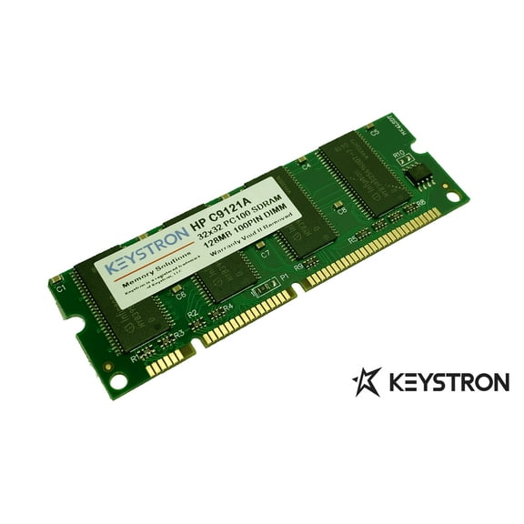 128MB HP LaserJet Printer 100-pin Memory for HP LaserJet 1320 2300 2505 2550 2605 2700 2820 2840 3390 3392 4100 4200 4300 5100 8150 9000 (p/n C9121A, Q9121A, Q7709A)