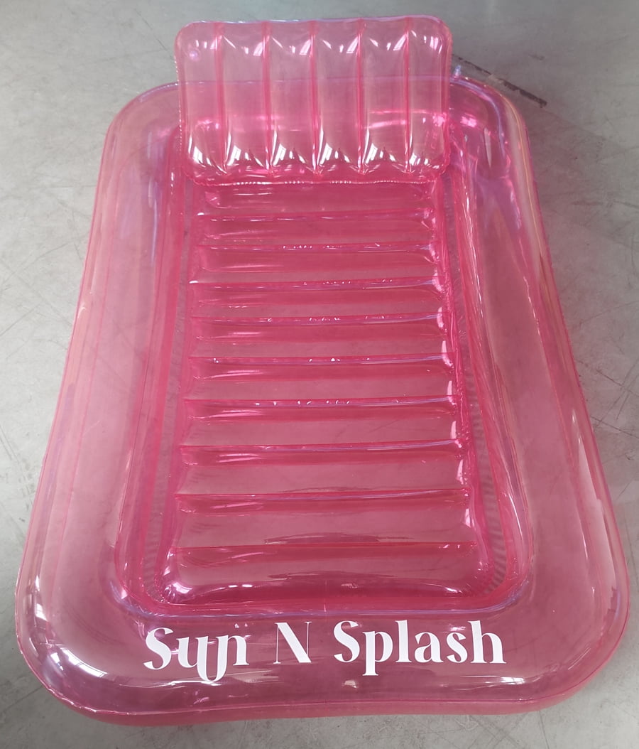 Kiddie Pool Hard Plastic Summer Waves Inflatable Rectangular