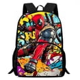 thumbnail image 5 of Mochilas para niños de Deadpool, regalo de cumpleaños para estudiantes, mochilas escolares para niños y niñas, mochila duradera de gran capacidad para acampar, 5 of 5