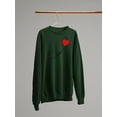 thumbnail image 3 of Love Balloon Heart Lettering  Sweatshirt Women -Image by Shutterstock, Female 3X-Large, 3 of 4