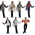 thumbnail image 3 of Michael Doll Plush Pop Music Star Plushies Pop Icon Inspired, Limbs Movable Rock Star Classic Plush Halloween Christmas Car Decorations, 3 of 12