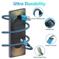 thumbnail image 3 of Charging Block, 3 Pack USB C Charger Block with 6FT Type C Cable, Type C Block USB C Brick Cube Wall Charger Adapter Power Base Fast Charger Station Compatible for iPhone Samsung Android, Blue, 3 of 8