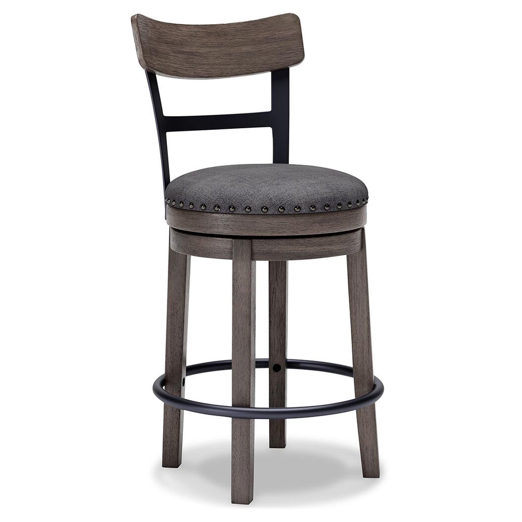 Signature Design by Ashley Casual Caitbrook Counter Height Bar Stool, Gray
