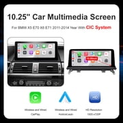 10.25 Wireless Carplay Android Auto for BMW X5 E70 E71 CIC 2011-2013